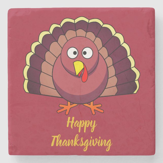 Customize Turkey Stone Coaster (Front)