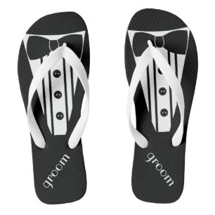 Customize Tuxedo Colour Flip Flops