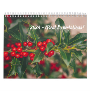 Customize Two Page Medium Photo Calendar, White Calendar