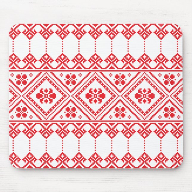 Customize Ukraine National Design Mouse Pad (Front)