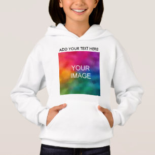 Customize Upload Photo Text Template Kids Girls