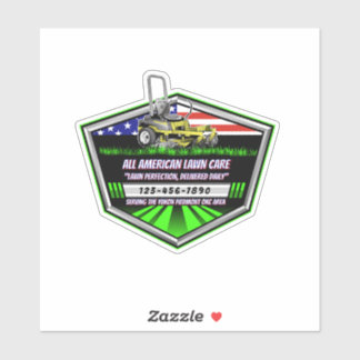 Customize USA Flag Patriotic Lawn Care Service