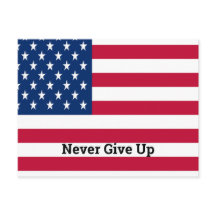 Customize USA flag with quote