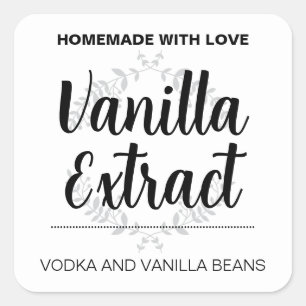 Customize Vanilla Extract label VE022_04sq