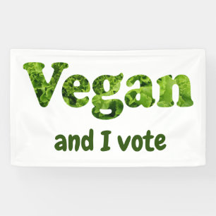 Customize Vegan Activist Voter Banner