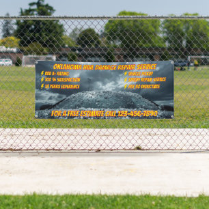 Customize Vehicle Hail Damage Repair Business Banner