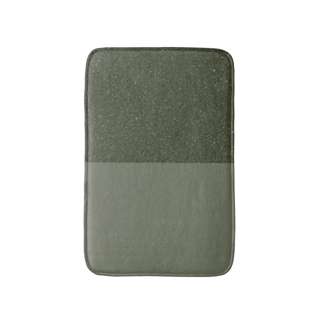 Customize Vertical Moss Bath Mat (Top Noise) (Front Vertical)
