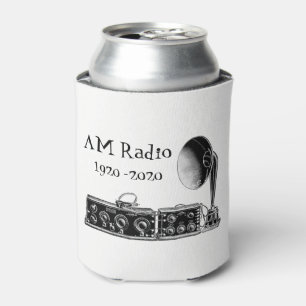 Customize Vintage AM Radio Receiver Can Cooler