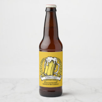 Customize Vintage Sketch Beer Professional Beer Bo Bottle Label