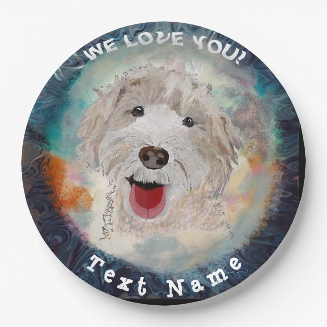 Customize w/ Your Photo Paper Plate (Front)