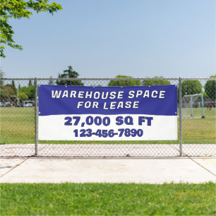 Customize Warehouse Space For Lease Business Banner