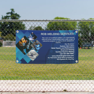 Customize Welding Contractor Services Business Banner