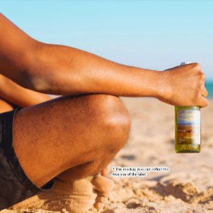 Customize Wild Horses Western Plains Detailed Beer Bottle Label