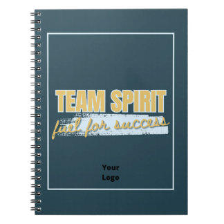Customize with Logo Team Spirit Office Company Notebook