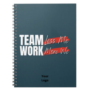 Customize with Logo Teamwork Office Business Notebook
