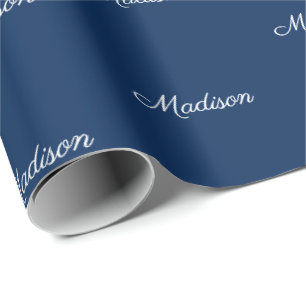 Customize with Name, Text, Birthday Gift Wrapping Paper