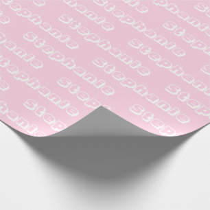 Customize with Name, Text, Birthday Gift Wrapping Paper