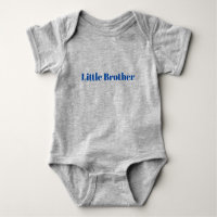 Customize with name text minimalist Little Brother