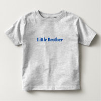 Customize with name text minimalist Little Brother