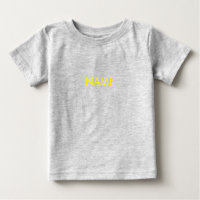 Customize with name, text minimalist yellow letter