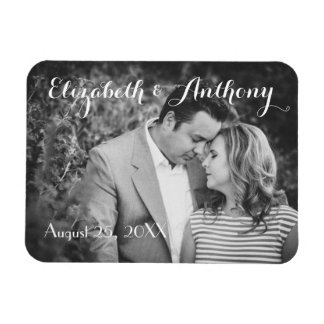 Customize with Photo Wedding Magnet