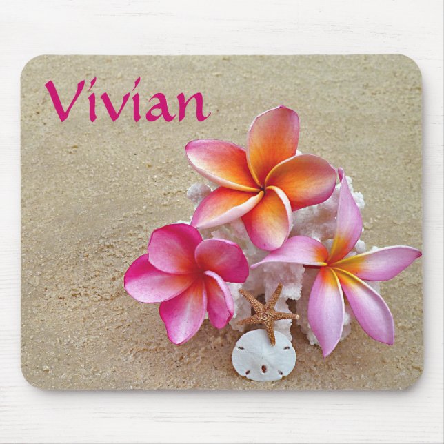 Customize with Your Name Mouse Pad (Front)