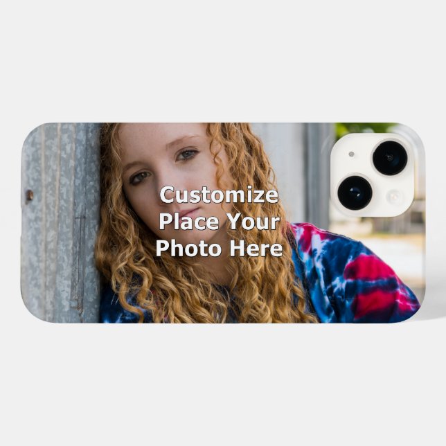 Customize With Your Photo Case-Mate iPhone Case (Back (Horizontal))