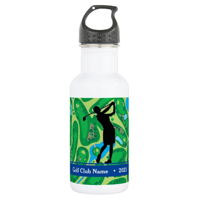 Customize Women's Golf Water Bottle (Front)