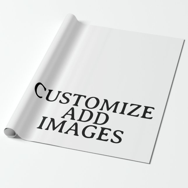 Customize Wrapping Paper (Unrolled)