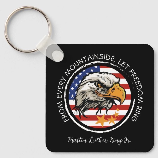 Customize your American Eagle design Keychain (Front)