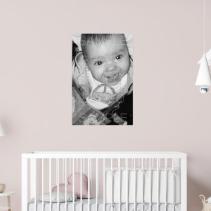 Customize Your Black White photo Poster