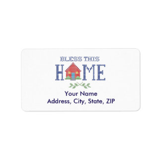 Customize Your Bless This Home Label