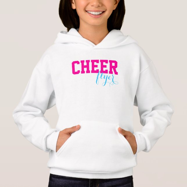 Customize your Cheerleading flyer sweatshirt (Front)