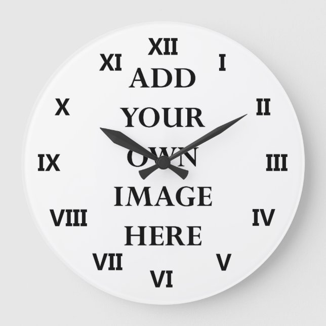 customize your clock roman numerals (Front)