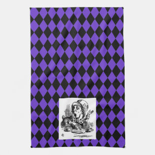 Customize your colour Harlequin Mad Hatter Towel