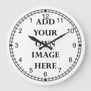 customize your crazy reverse dial clock