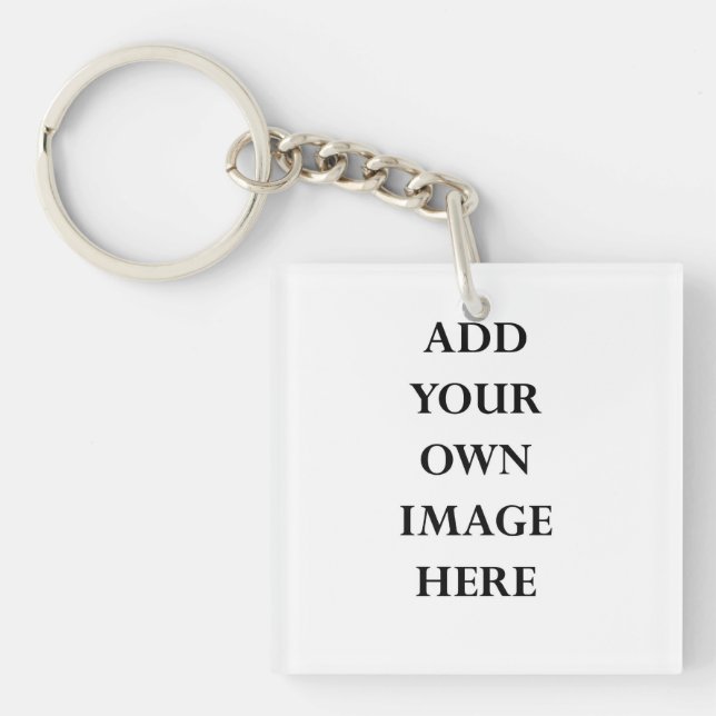 customize your double sided keychain (Front)