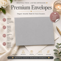 Customize Your Greetings: A7 Envelopes