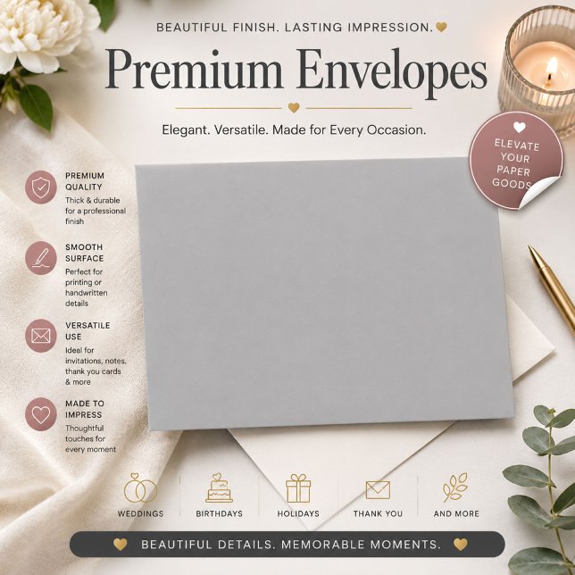 Customize Your Greetings: A7 Envelopes (Creator Uploaded)