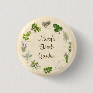 Customize Your Herb Garden Button