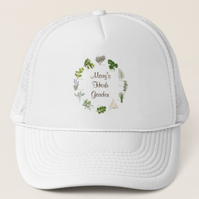 Customize Your Herb Garden Hat (Front)
