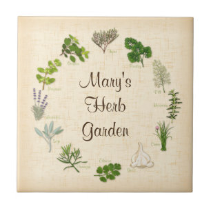 Customize Your Herb Garden Tile