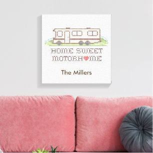 Customize Your Motor Home Canvas Art