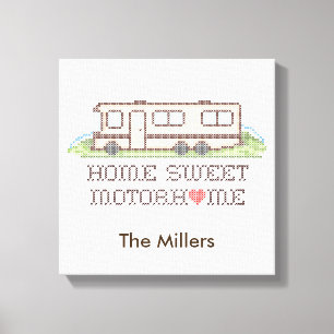 Customize Your Motor Home Canvas Art