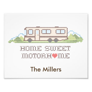 Customize Your Motor Home Photo Print 