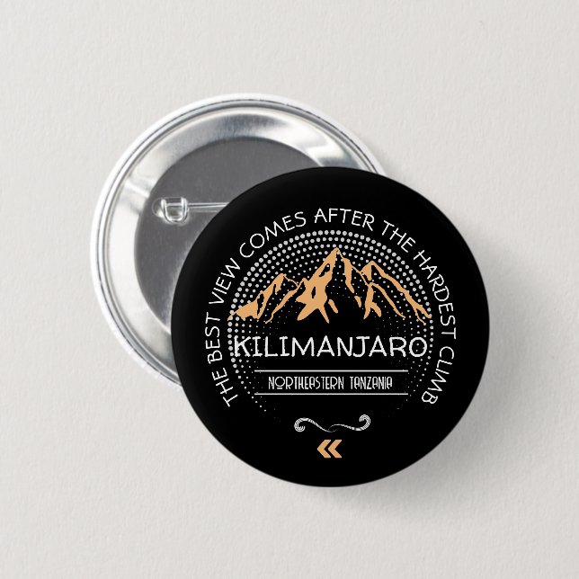 Customize your MOUNTAIN design 2 Inch Round Button (Front & Back)