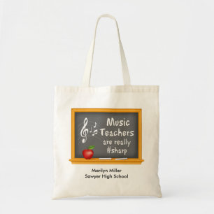 Customize Your Music Teachers  Tote Bag