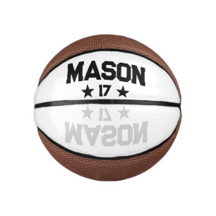 Customize Your Name And Number Mini Basketball