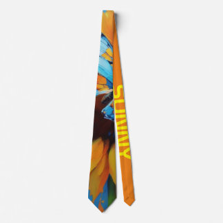 Customize your name tie