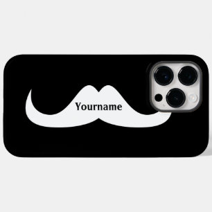 Customize Your name White Moustache iPhone 5 case